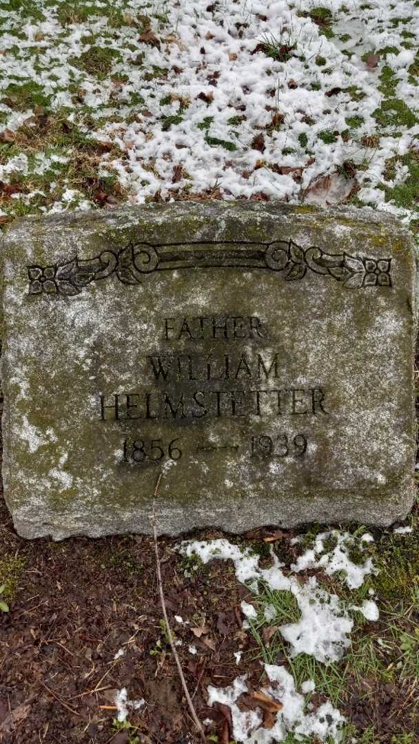 William Helmstetter's grave. Photo 3