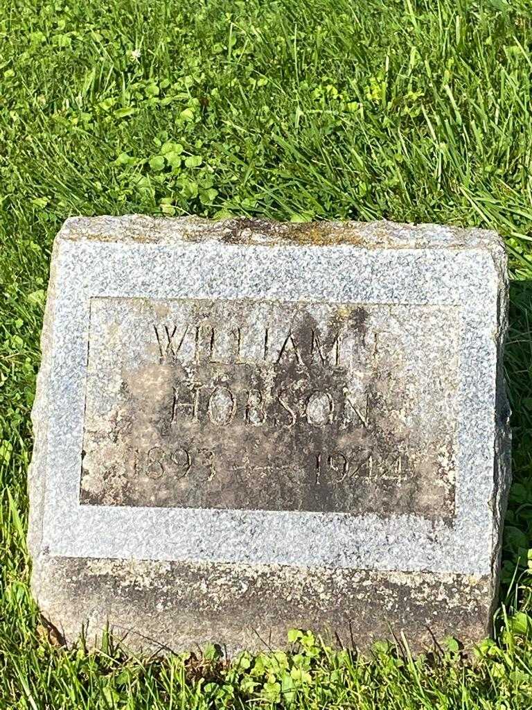 William F. Hobson's grave. Photo 3