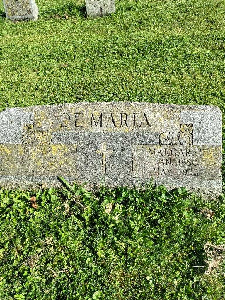 Margaret DeMaria's grave. Photo 2
