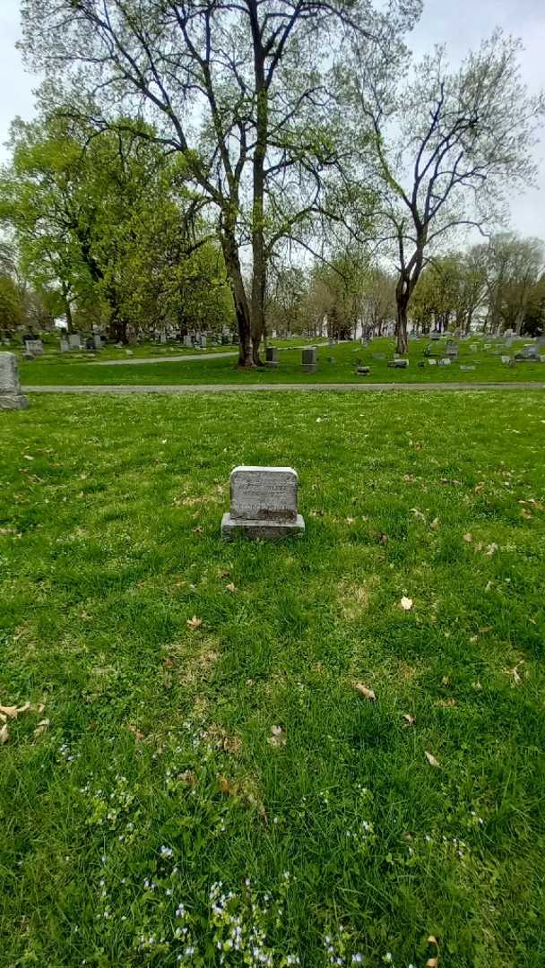 George F. Weber's grave. Photo 1