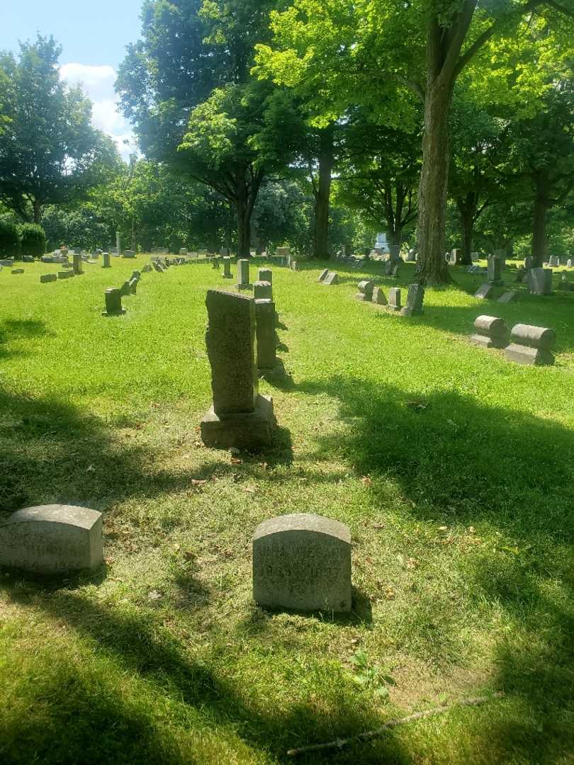 Anna Wiegand's grave. Photo 1