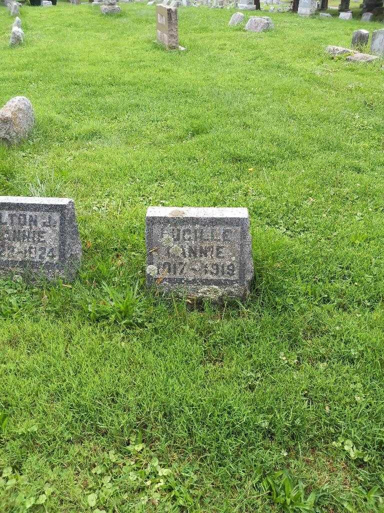 Lucille Anna Rannie's grave. Photo 1