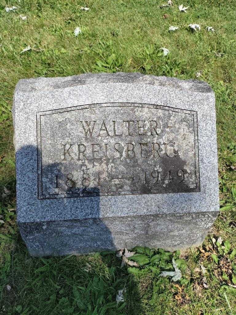 Walter Kriesberg's grave. Photo 3