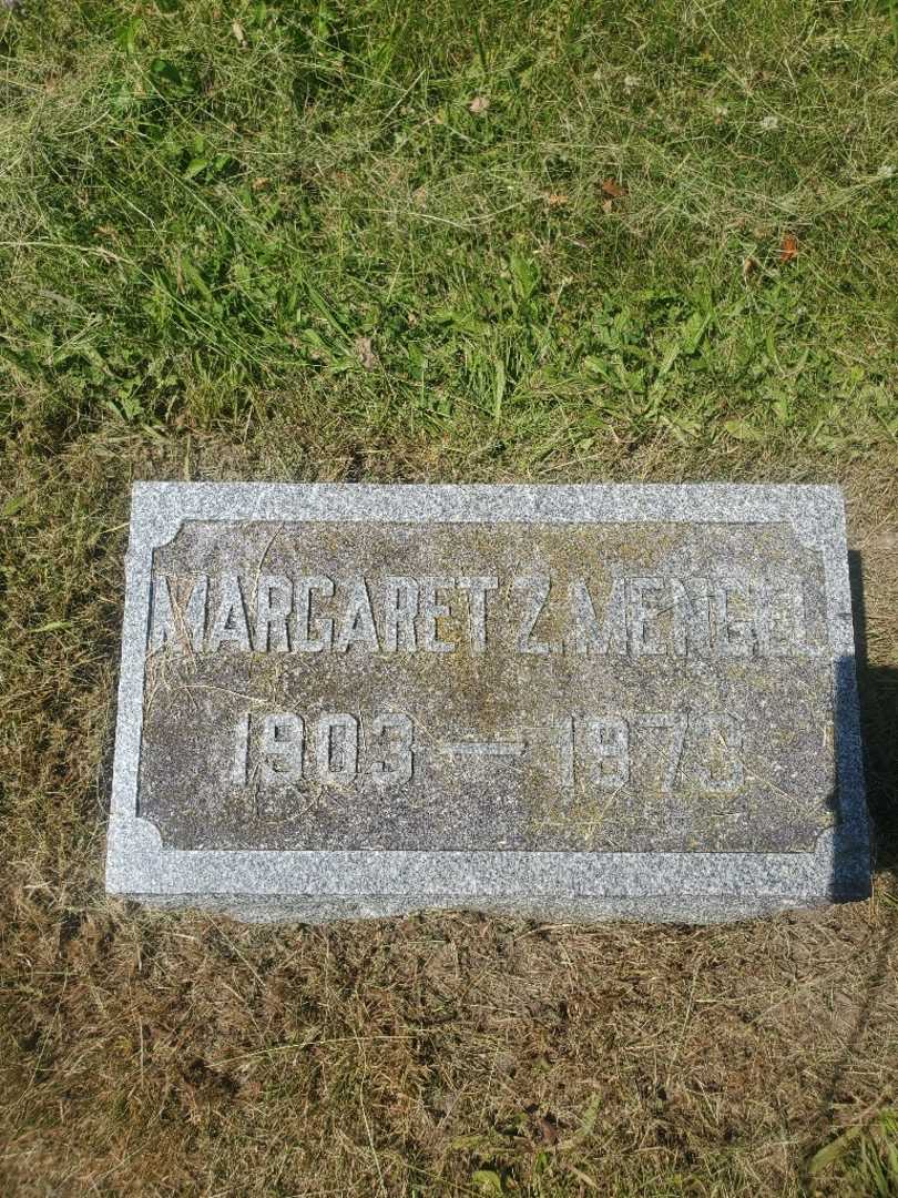 Margaret Z. Mengel Barella's grave. Photo 3