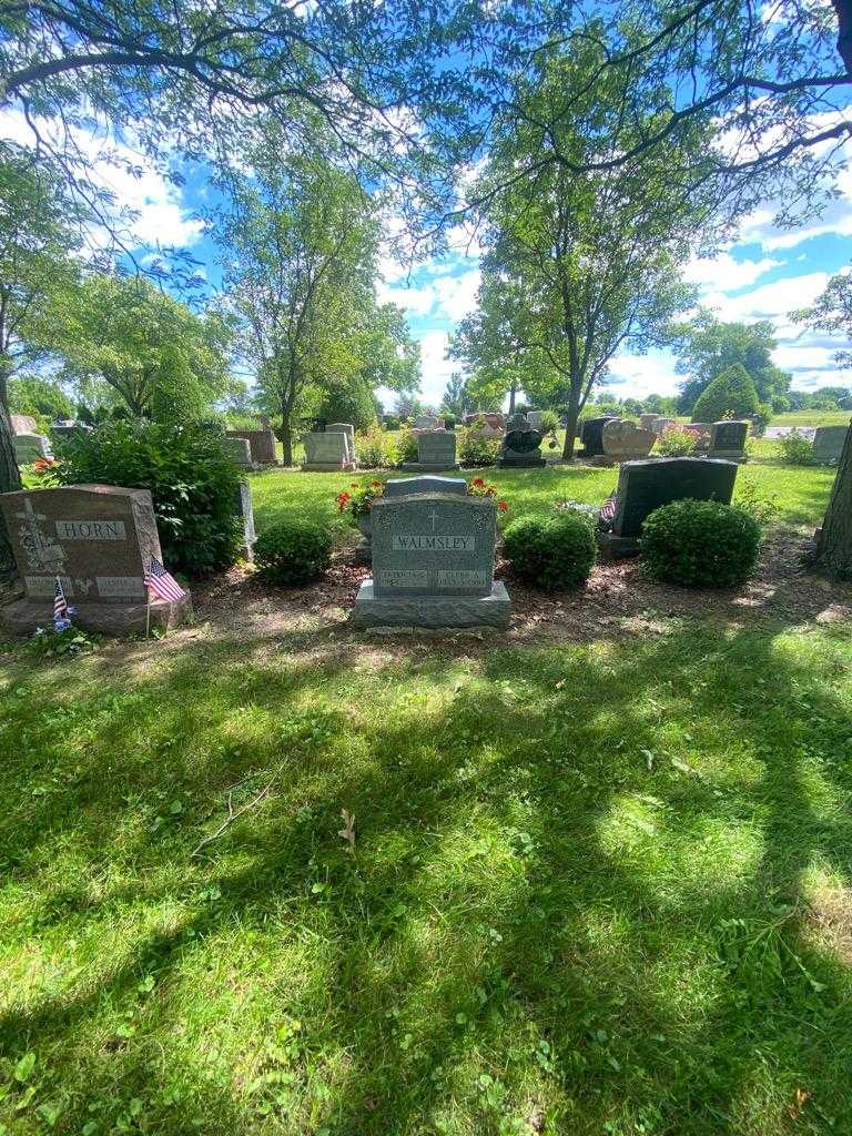 Clere A. Walmsley's grave. Photo 1