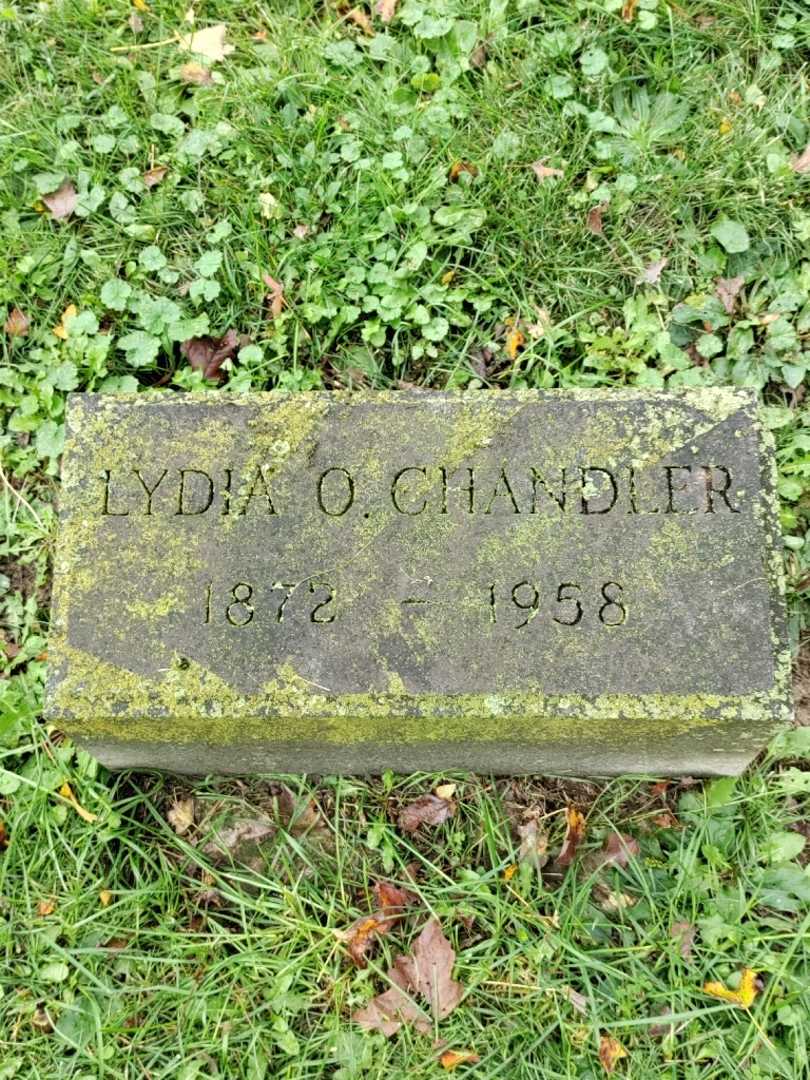 Lydia O. Chandler's grave. Photo 3