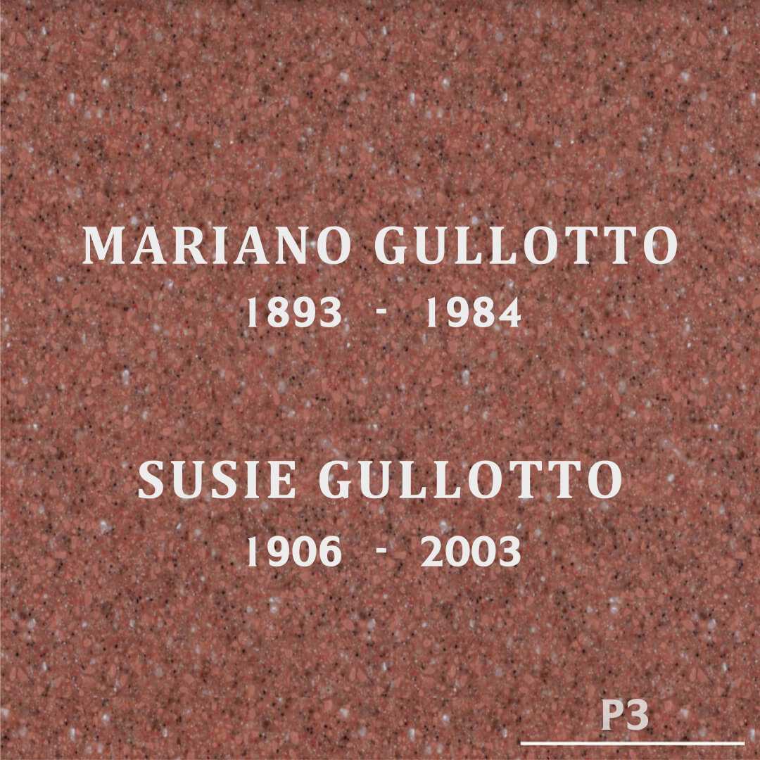 Mariano Gullotto's grave