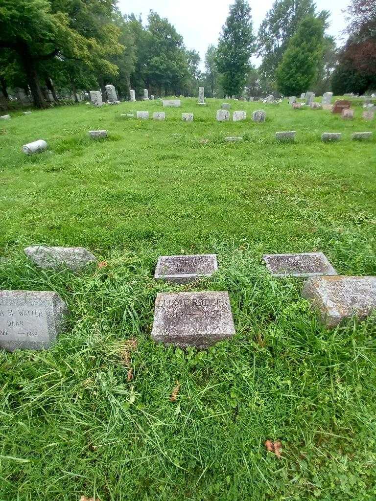Eliza C. Rodger's grave. Photo 3