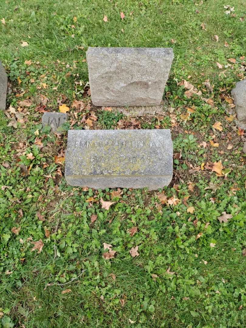 Emma M. Hegeman's grave. Photo 2