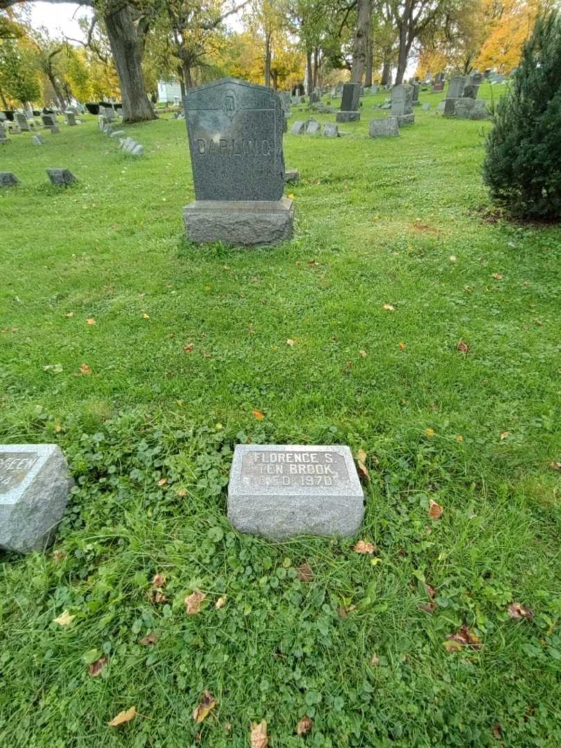 Florence S. Ten Brook's grave. Photo 1