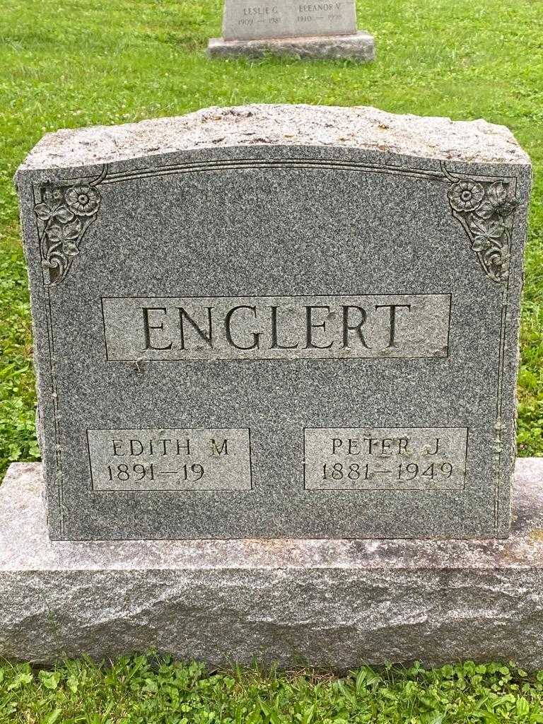Peter J. Englert's grave. Photo 3