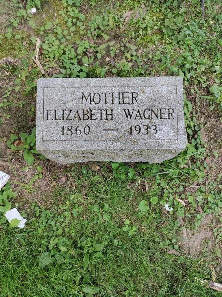 Elizabeth Wagner's grave. Photo 2
