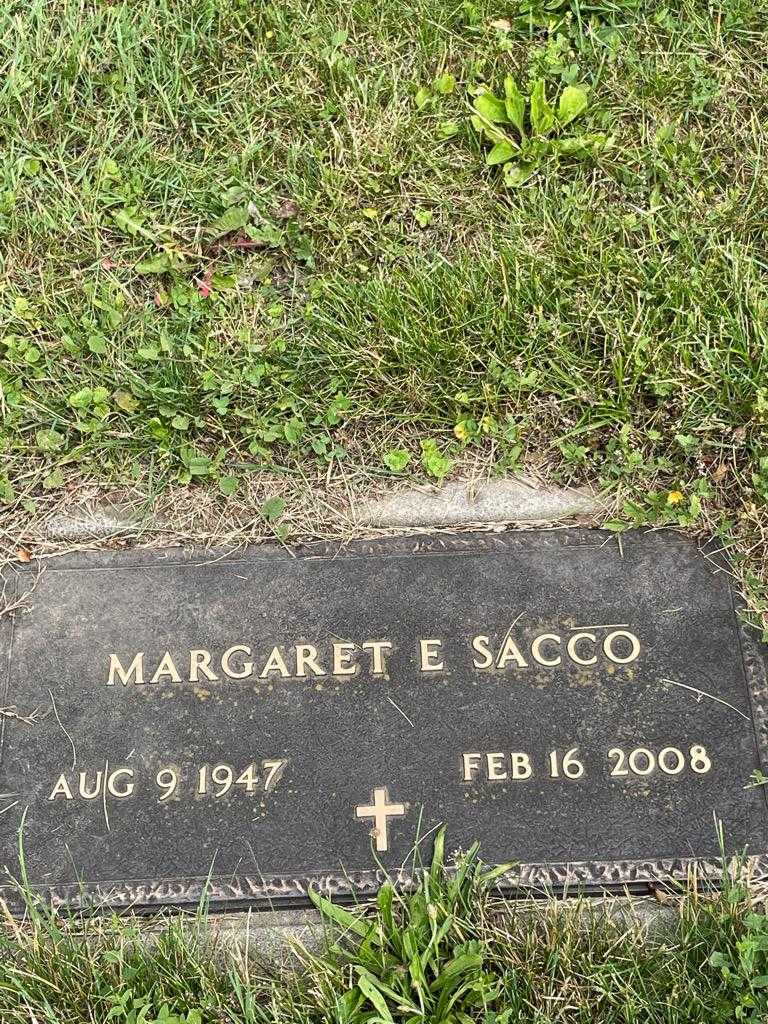 Margaret E. Sacco's grave. Photo 6