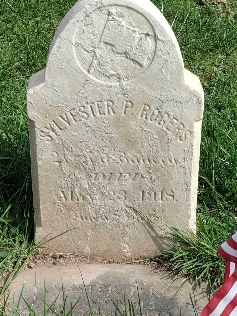 Sylvester P. Rogers's grave. Photo 3