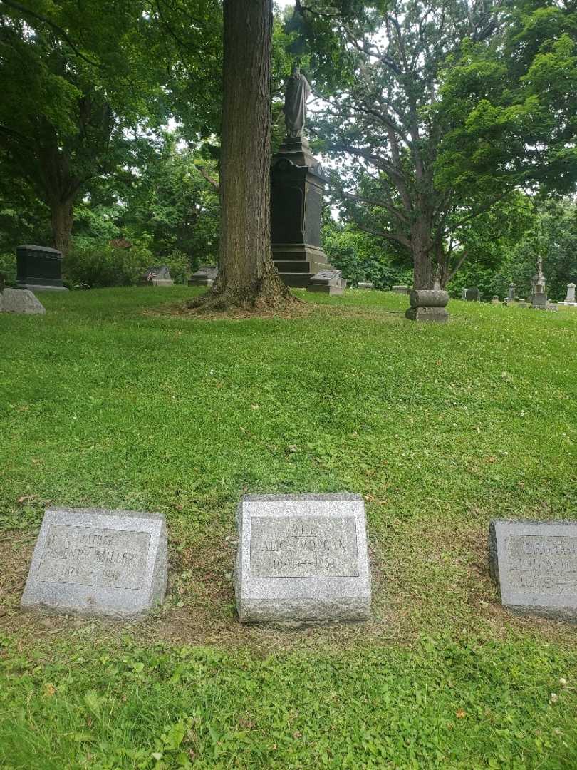 Alice Miller Morgan's grave. Photo 1
