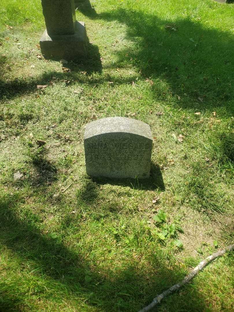Anna Wiegand's grave. Photo 2