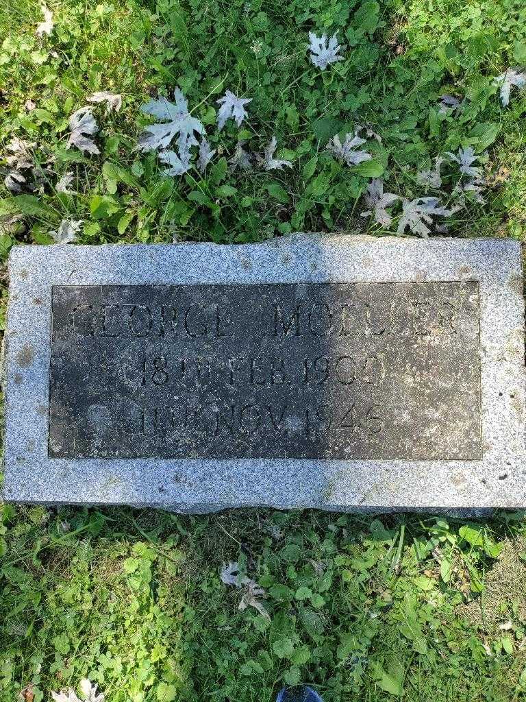 George Moeller's grave. Photo 2