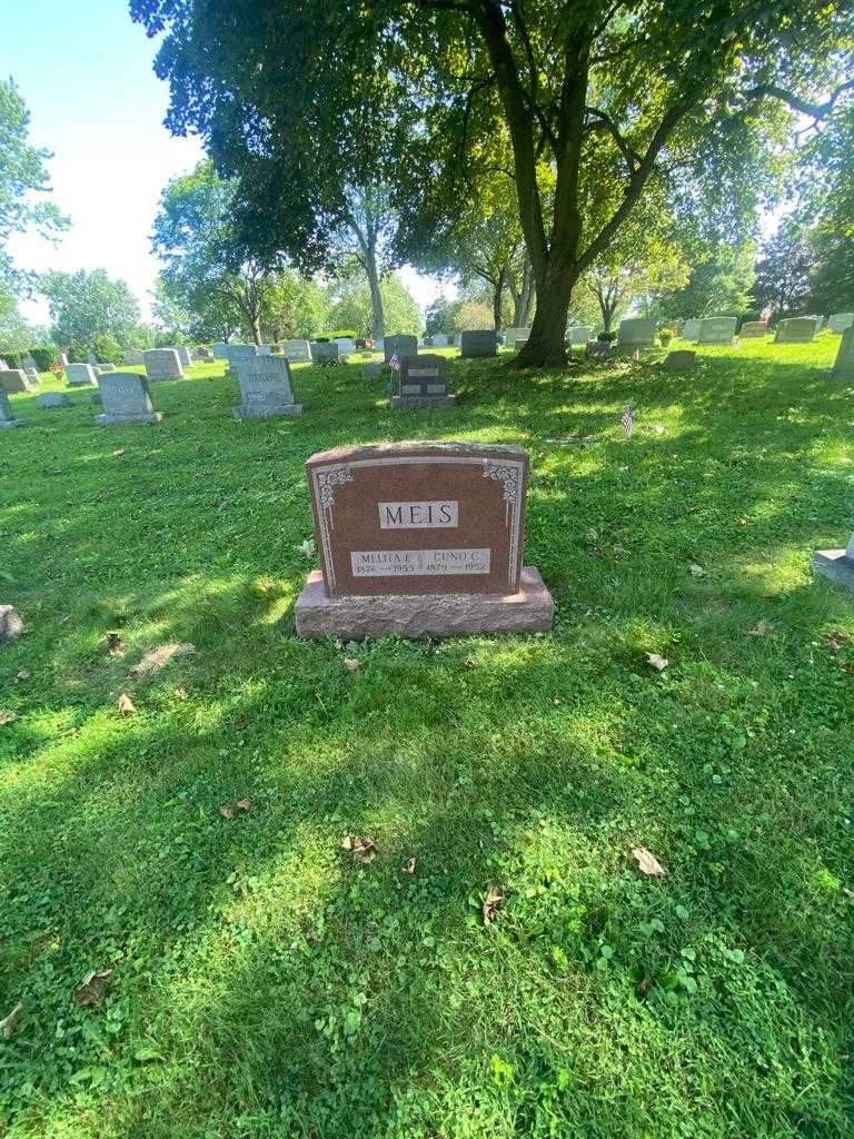 Cuno C. Meis's grave. Photo 1