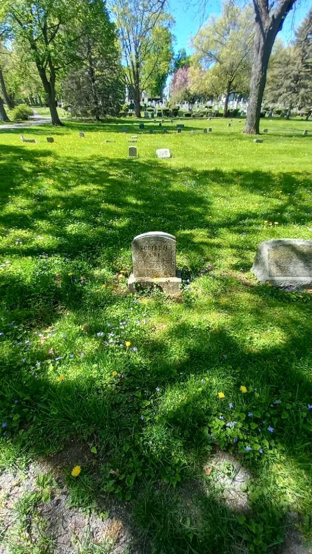 Robert H. Lowe's grave. Photo 1