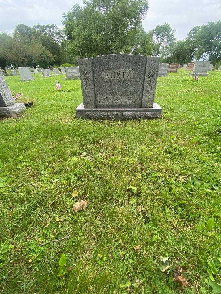 Carl Kurtz's grave. Photo 1