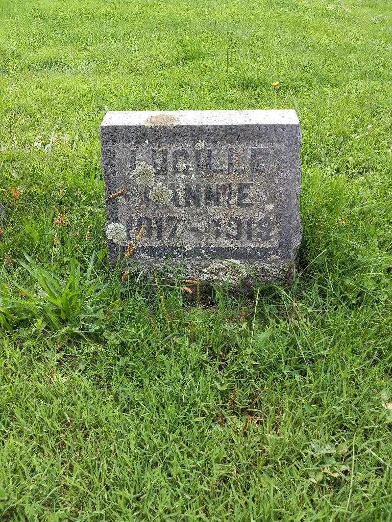 Lucille Anna Rannie's grave. Photo 2