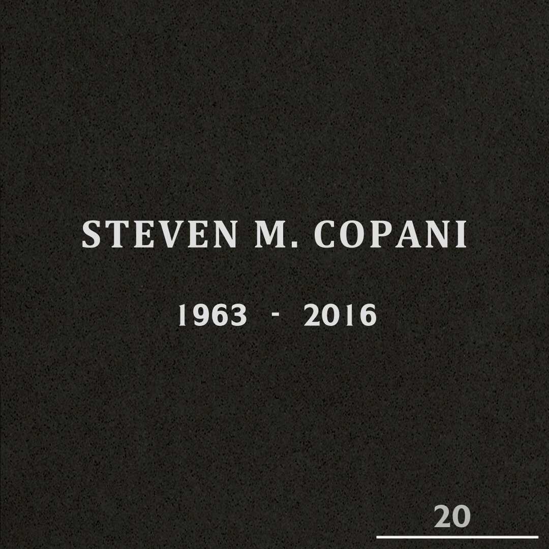 Steven M. Copani's grave