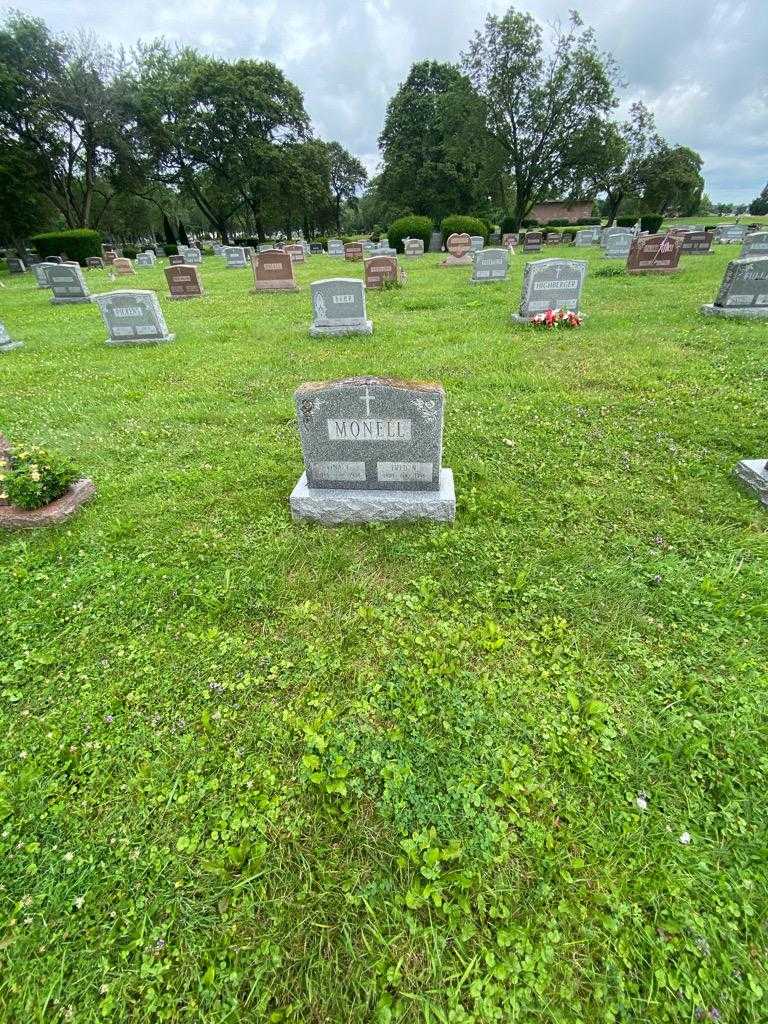 Fred N. Monell's grave. Photo 1