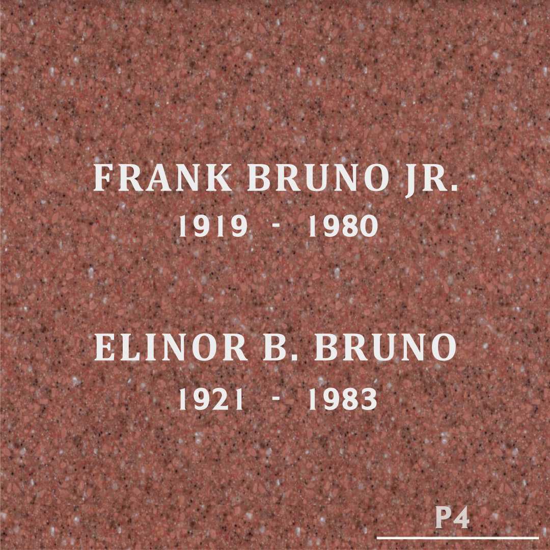 Frank Bruno Junior's grave