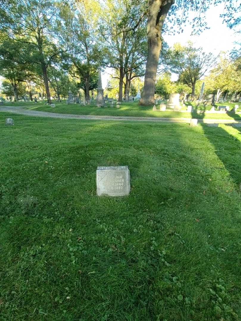 William Letterman's grave. Photo 1