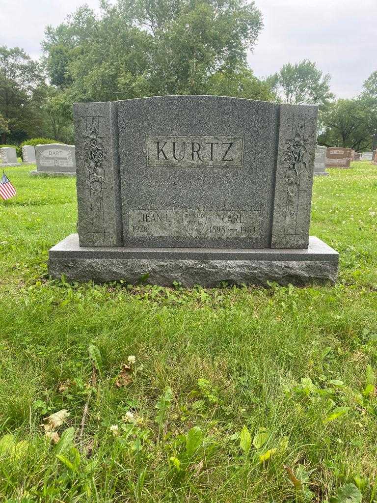 Carl Kurtz's grave. Photo 2