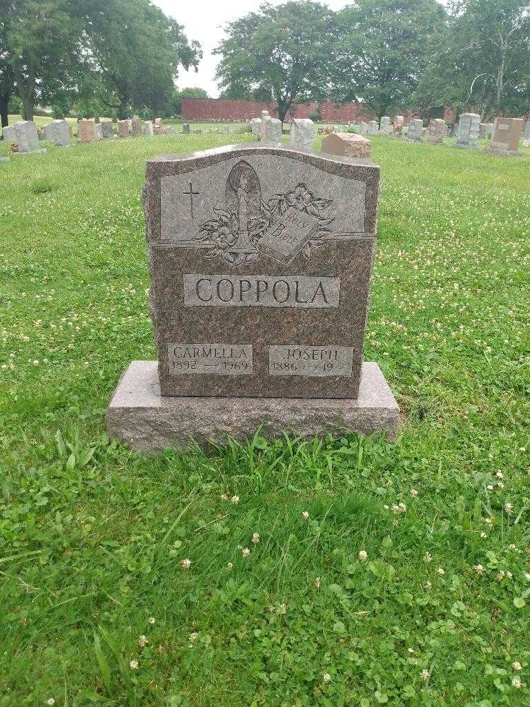 Joseph Coppola's grave. Photo 1