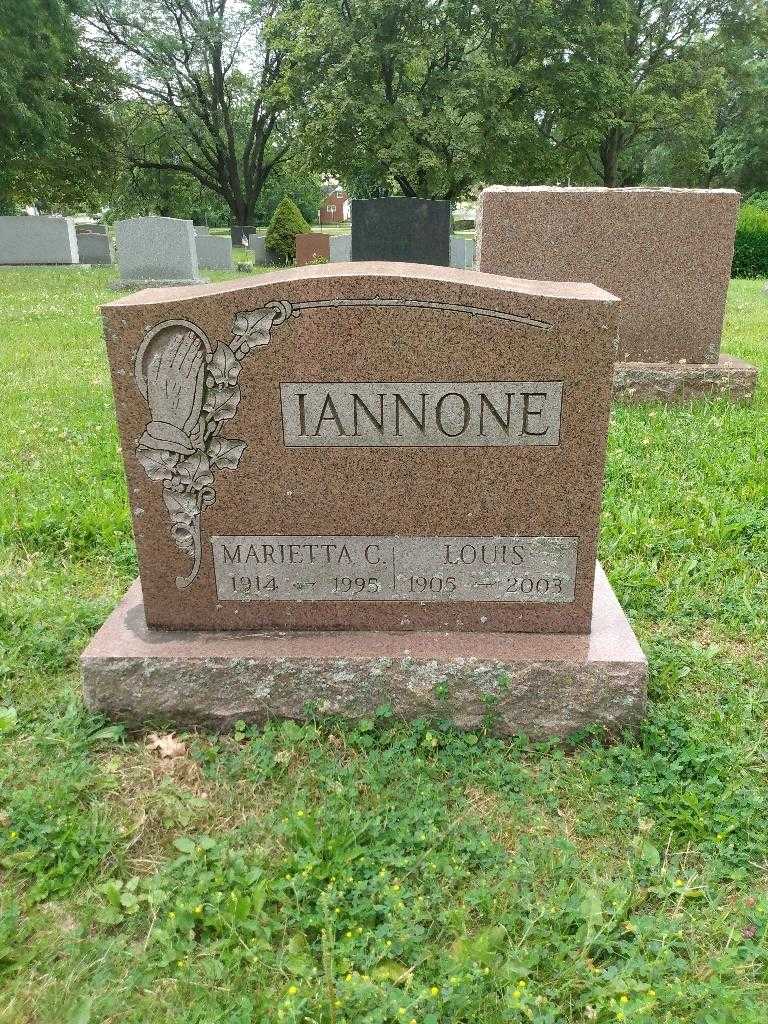 Marietta C. Iannone's grave. Photo 1