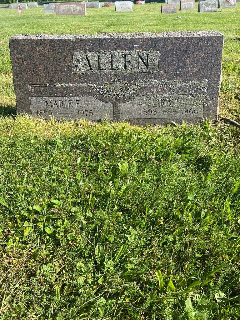 Ira S. Allen's grave. Photo 3