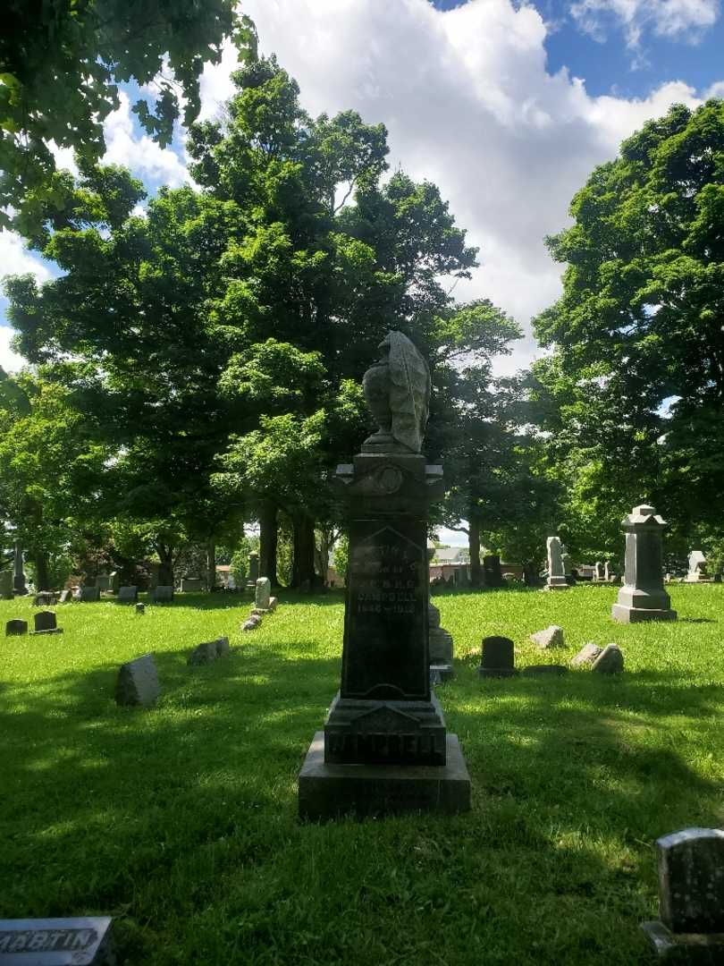 Martin Van Buren Campbell's grave. Photo 2