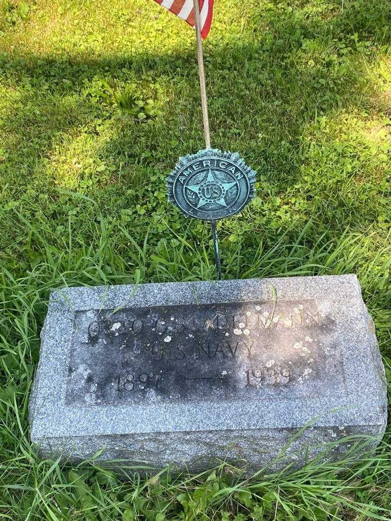 Otto C. Stadelmann's grave. Photo 3