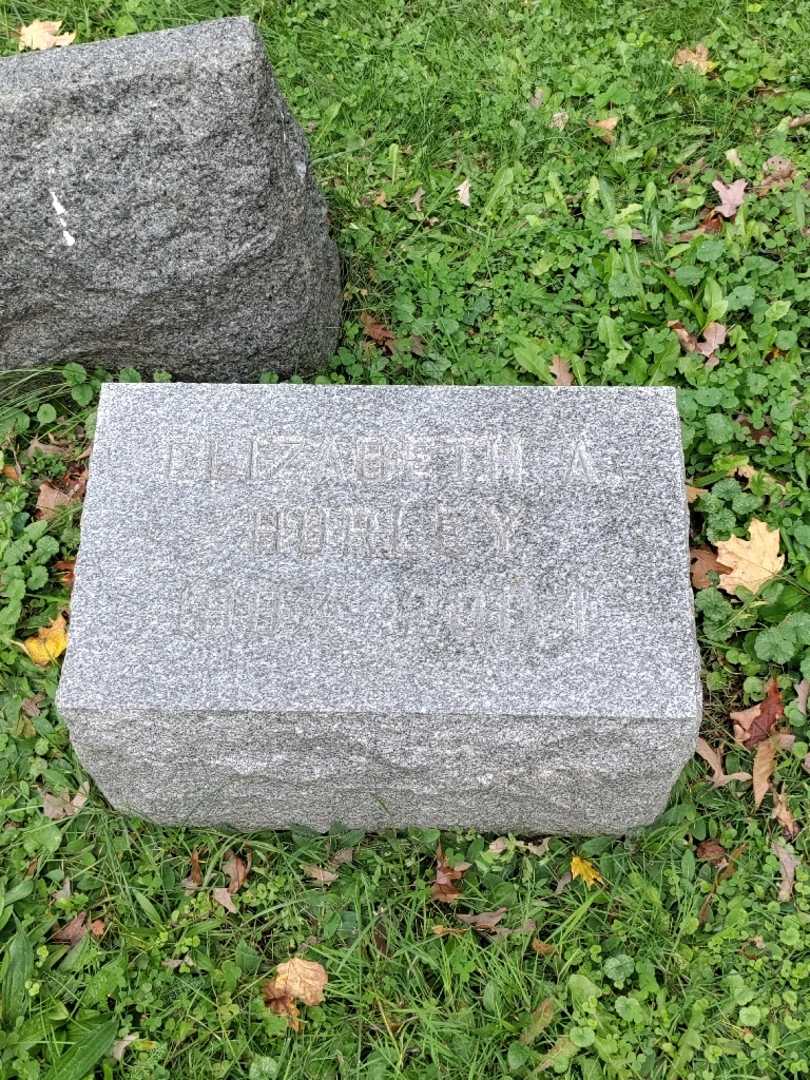 Elizabeth A. Hurley's grave. Photo 2