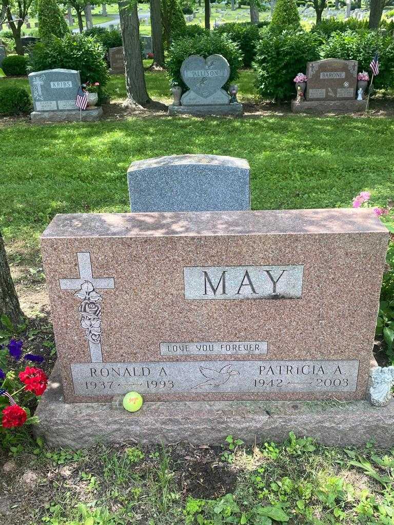 Patricia A. May's grave. Photo 3