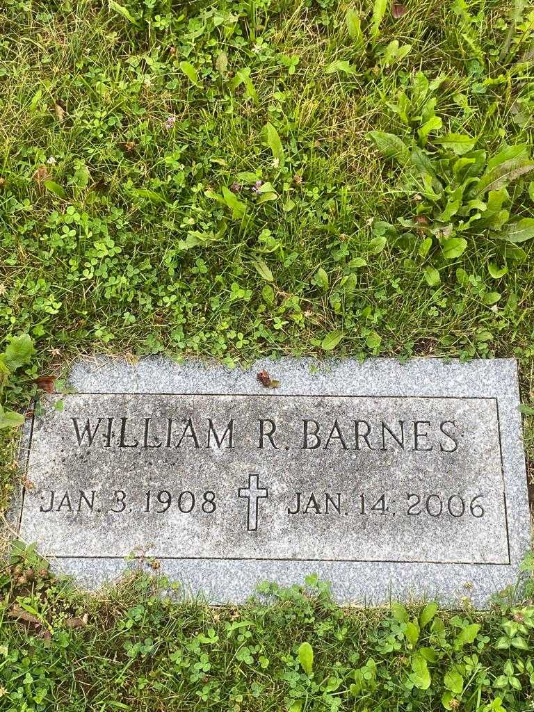 William R. Barnes's grave. Photo 3