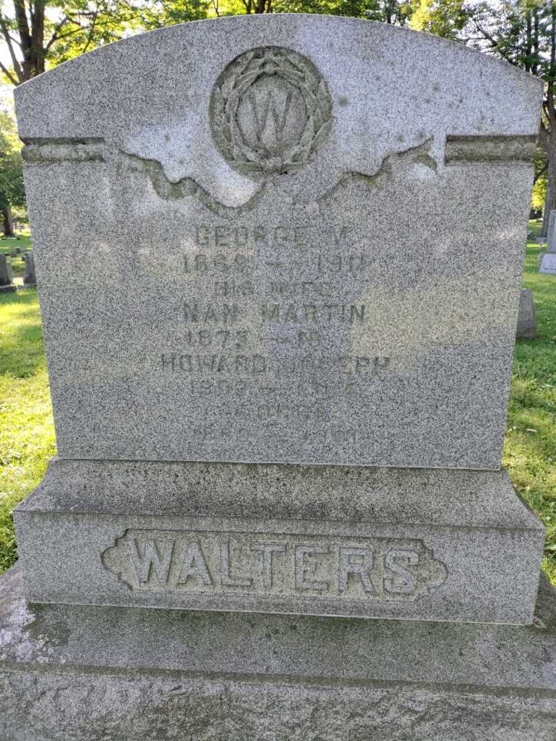 George M. Walters's grave. Photo 3