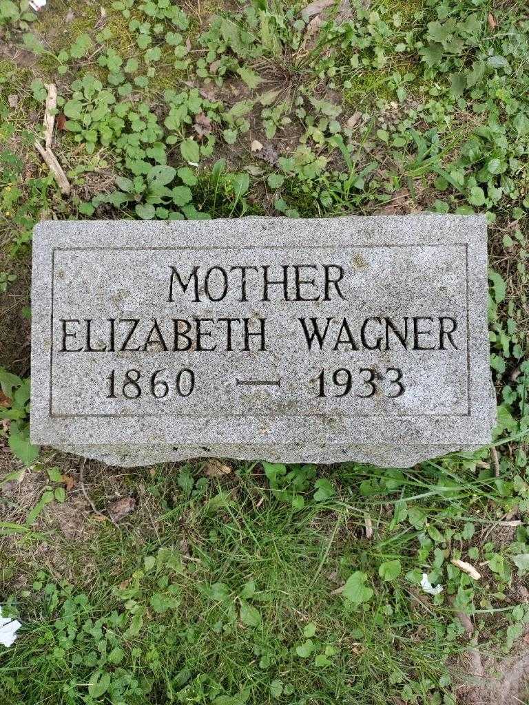 Elizabeth Wagner's grave. Photo 3
