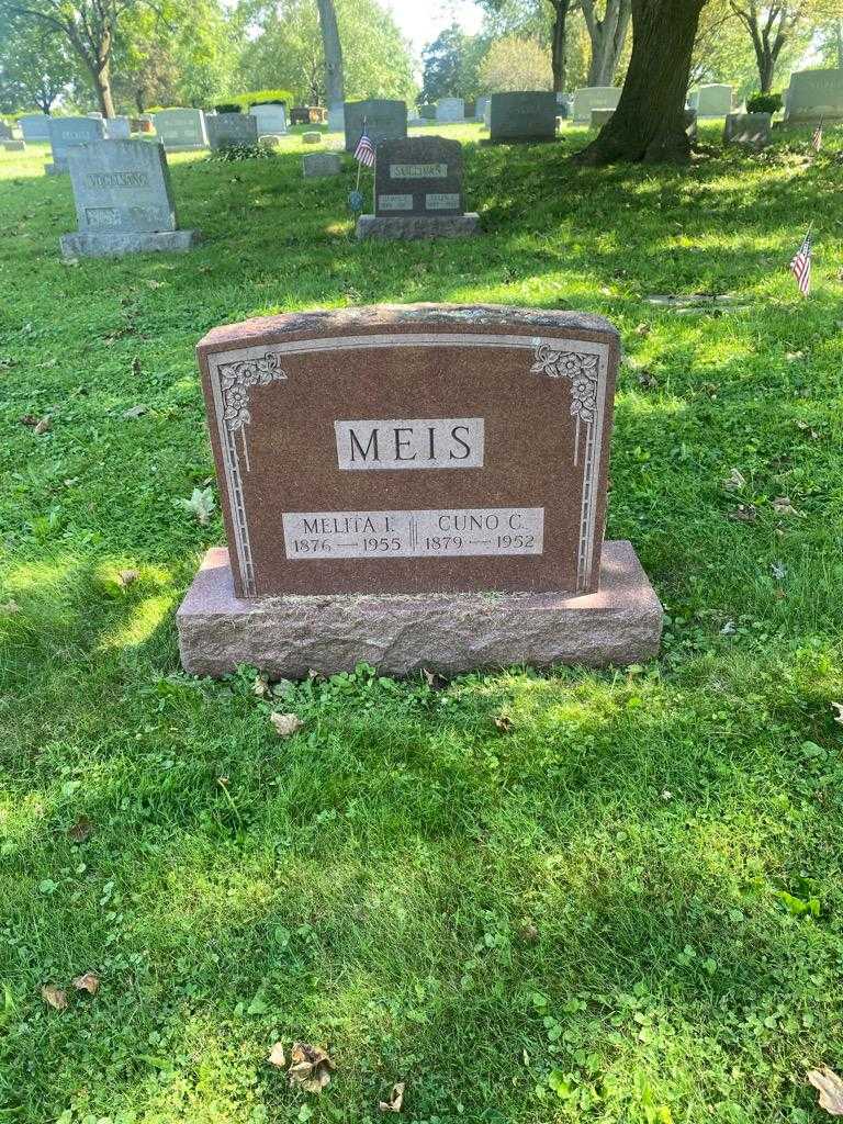 Cuno C. Meis's grave. Photo 2