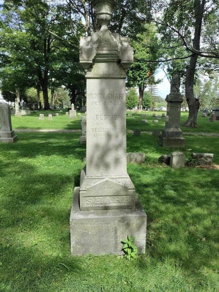 Henry Sharp's grave. Photo 2