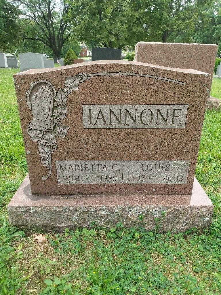 Marietta C. Iannone's grave. Photo 2