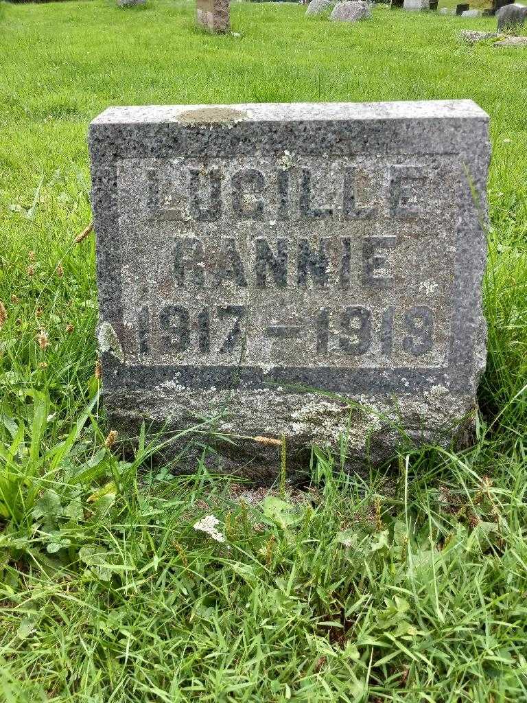 Lucille Anna Rannie's grave. Photo 3