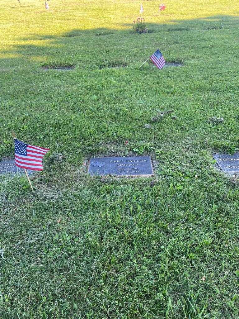 Amber Danielle Manipole's grave. Photo 2