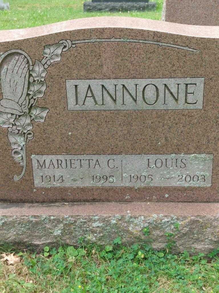 Marietta C. Iannone's grave. Photo 3