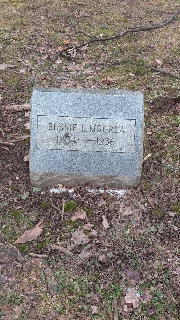 Bessie Lara Mccrea's grave. Photo 3