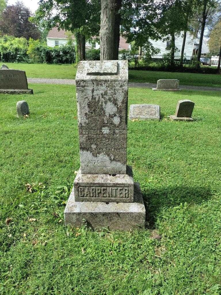 Wilfred A. Carpenter's grave. Photo 2