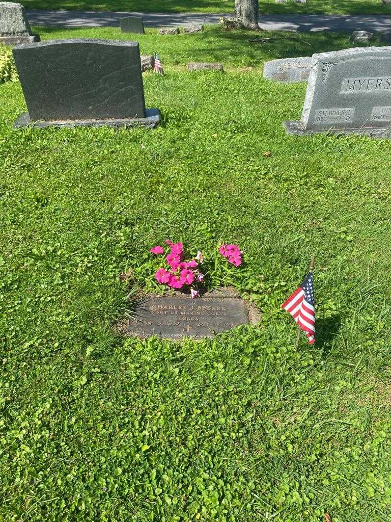 Charles J. Becker's grave. Photo 3
