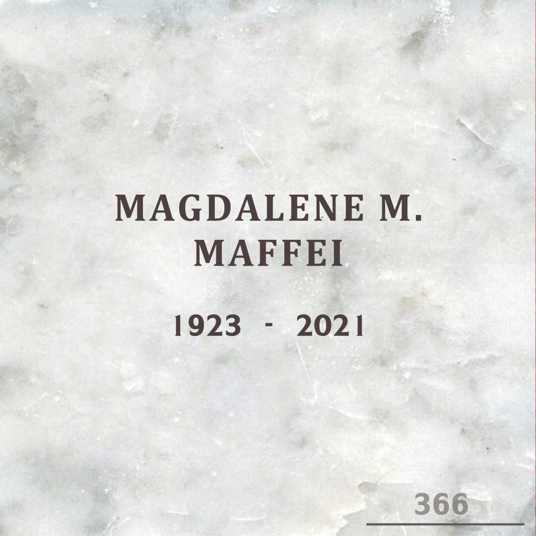 Magdalene M. Maffei's grave